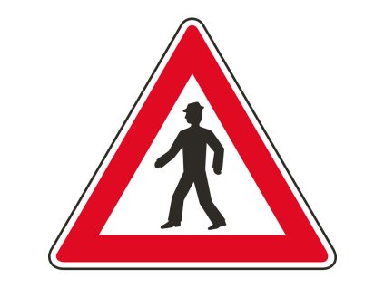 dopravni znacka chodci 14800