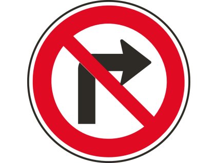 dopravni znacka zakaz odbocovani vpravo 14801