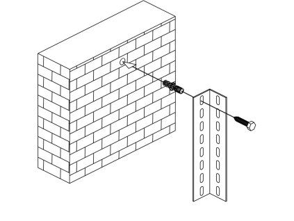 kotva do zdi pro regaly fix 15105