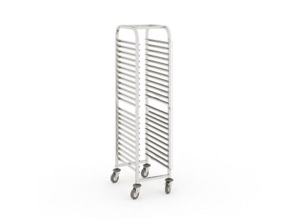 nerezovy prepravni vozik na gastronadoby 15 pater 1700 x 380 x 550 mm 20839