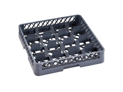 kos do mycky na sklo 500 x 500 x 100 mm 16 segmentu 110 x 110 mm 16600