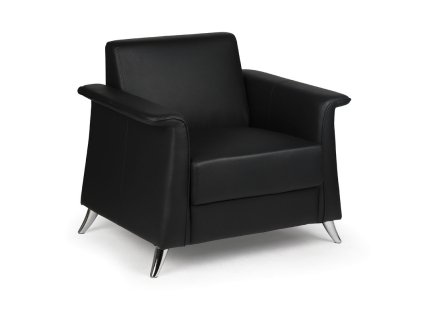 kozene kreslo forest cerne 17717