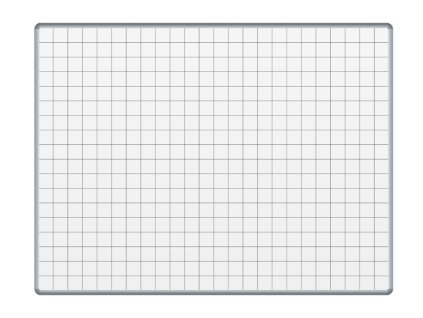 bila keramicka popisovaci tabule s potiskem ekotab 1200 x 1000 mm ctverce rastr 16420