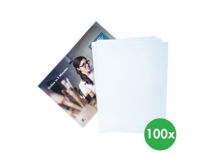 samolepici laminovaci folie a4 80 mic 100 ks 115987