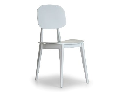 plastova jidelni zidle simply bila 19719