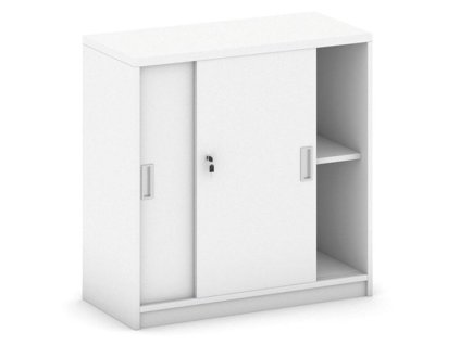 skrin zasouvaci mirelli 800 x 400 x 800 mm bila 20288