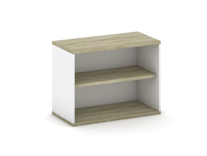 nastavba otevrena mirelli 800 x 400 x 600 mm bila dub sonoma 16648