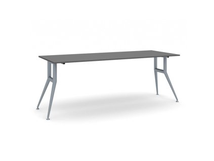 jednaci kancelarsky stul wide 220x80 cm grafit 144014
