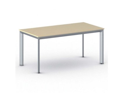 jednaci kancelarsky stul primo invitation 160x80 cm sedostribrna podnoz briza 21016