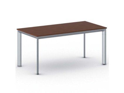 jednaci kancelarsky stul primo invitation 160x80 cm sedostribrna podnoz tresen 21018