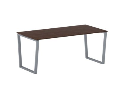 kancelarsky stul primo impress 180x90 cm sedostribrna podnoz orech 21099