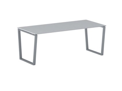 kancelarsky stul primo impress 200x90 cm sedostribrna podnoz seda 21111