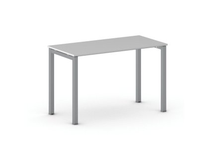 kancelarsky stul primo square 120x60 cm sedostribrna podnoz seda 104314