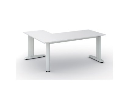 rohovy kancelarsky stul primo flexible 180x140 cm bila 113811