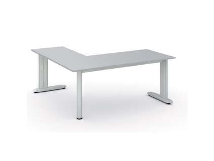 rohovy kancelarsky stul primo flexible 180x180 cm seda 113792