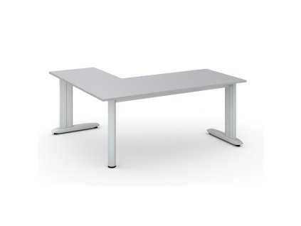 rohovy kancelarsky stul primo flexible 180x160 cm seda 113801