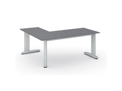 rohovy kancelarsky stul primo flexible 180x160 cm grafit 113802