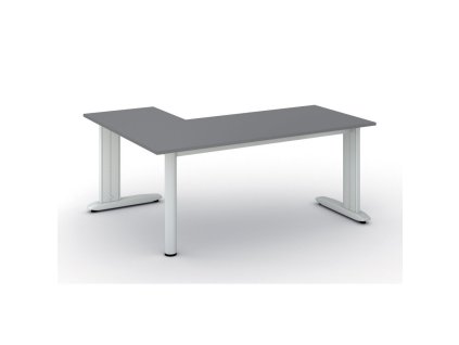 rohovy kancelarsky stul primo flexible 180x140 cm grafit 113813