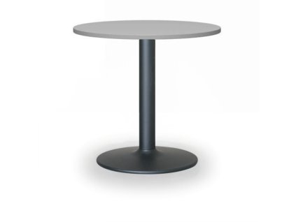 konferencni stolek zeus ii prumer 60 cm cerna podnoz seda 104818