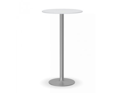 koktejlovy stul olympo ii prumer 600 mm seda podnoz deska bila 26847