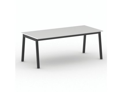 jednaci kancelarsky stul primo basic 200x90 cm cerna podnoz bila 104208