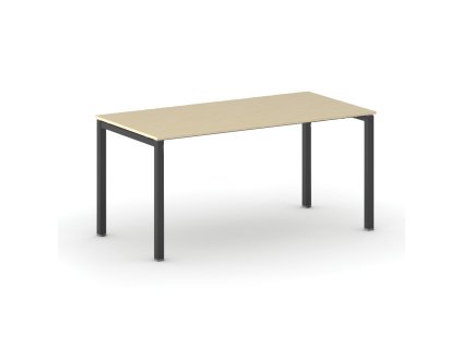 jednaci kancelarsky stul primo square 160x80 cm cerna podnoz briza 104398