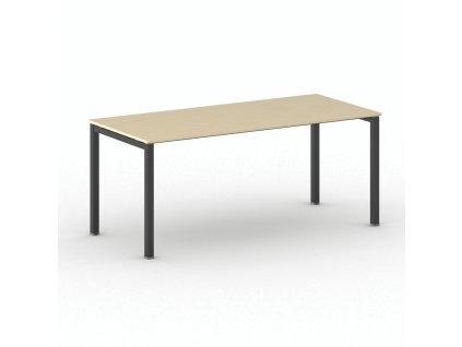 jednaci kancelarsky stul primo square 180x80 cm cerna podnoz briza 104422