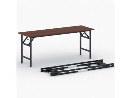 konferencni stul fast ready 170x50 cm cerna podnoz tresen 21007