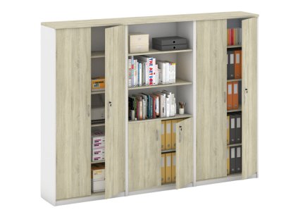 sestava skrini mirelli typ vii bila dub sonoma 107065