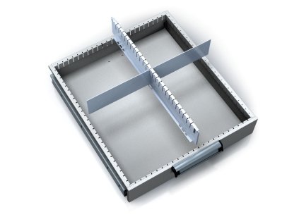 vnitrni organizer do zasuvky mechanic 2u 4 prihradky 18136
