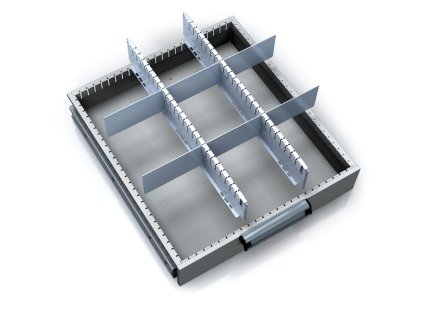 vnitrni organizer do zasuvky mechanic 2u 9 prihradek 18137