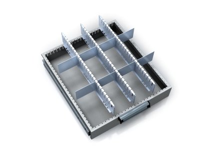 vnitrni organizer do zasuvky mechanic 2u 12 prihradek 18138