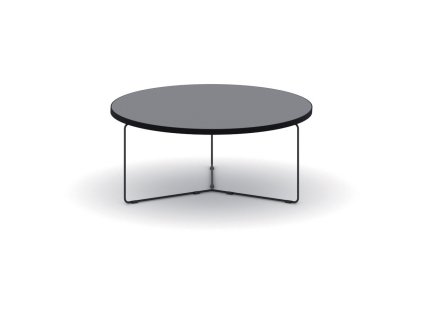 kulaty konferencni stul tender prumer 90 cm grafit 17779