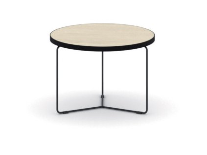 kulaty konferencni stul tender prumer 50 cm dub prirodni 104867