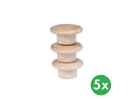 drevene magnety pro sklenene i bile magneticke tabule sada 5 ks 115805