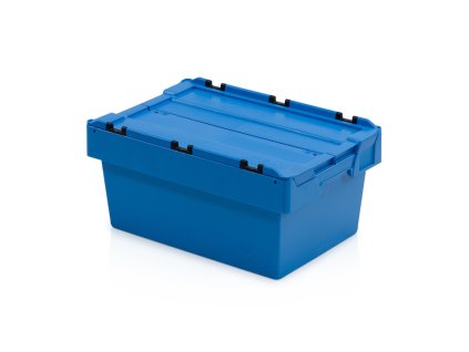plastova zasouvaci prepravka s vikem 600 x 400 x 290 mm 18204