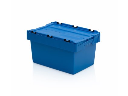 plastova zasouvaci prepravka s vikem 600 x 400 x 340 mm 18203