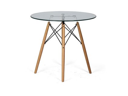 skleneny stul vidrio prumer 80 cm 18734