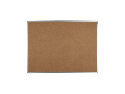 textilni nastenka ekotab v hlinikovem ramu 900 x 600 mm hneda 19641