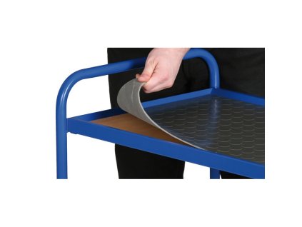 gumova podlozka 940 x 700 mm pro hladke police cerna 19189