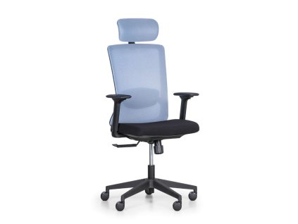 kancelarska zidle carle svetle modra 23199