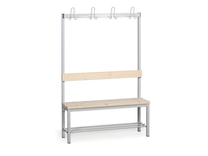 satni lavice s vesakem a botnikem sedak late delka 1000 mm sede nohy 23529