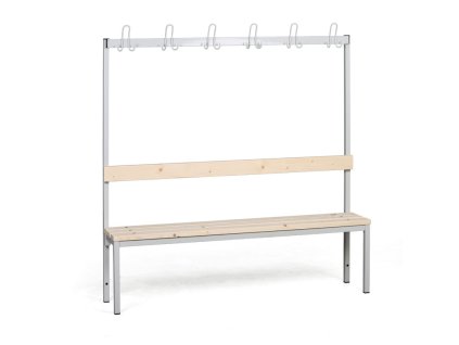 satni lavice s vesakem sedak late delka 1500 mm sede nohy 23516