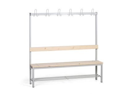 satni lavice s vesakem a botnikem sedak late delka 1500 mm sede nohy 23530