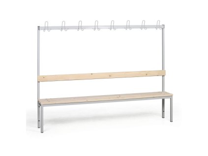 satni lavice s vesakem sedak late delka 2000 mm sede nohy 23517