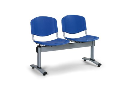 plastova lavice do cekaren verona 2 mista modra 22808