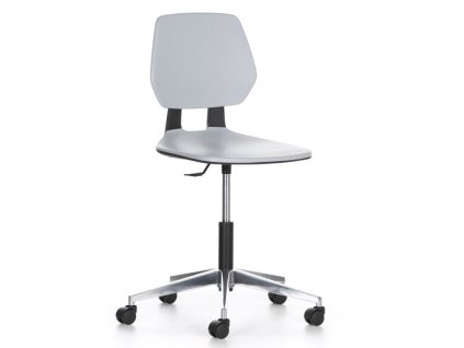 pracovni zidle alloy plast nizka na koleckach seda 26696