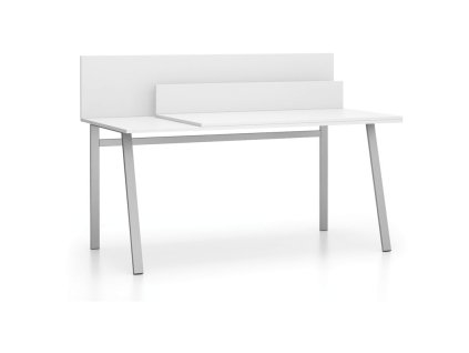 kancelarsky psaci stul single layers posuvna vrchni deska s prepazkami bila 22283