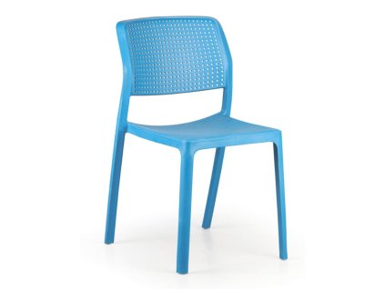 plastova jidelni zidle nela modra 104644