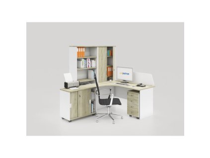 sestava kancelarskeho nabytku mirelli typ c leva bila dub sonoma 26406